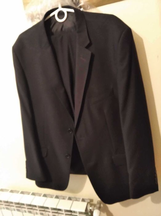 Garnitur czarny 56 nowy, 176/112/102