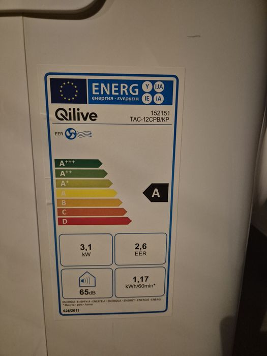 Ar Condicionado Portátil Qilive Q.6755