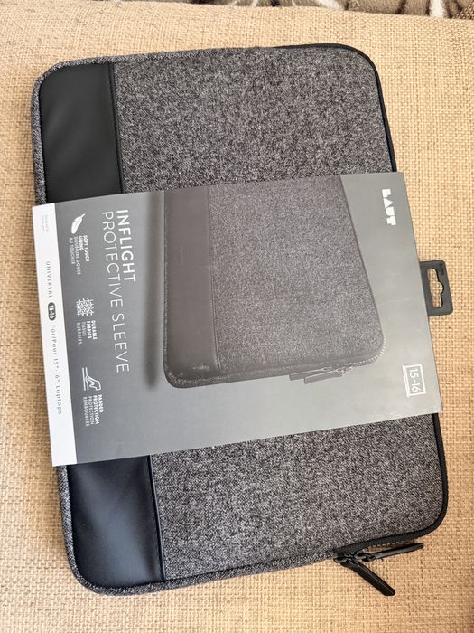 Чехол Laut Inflight Sleeve Macbook 15-16" Black
