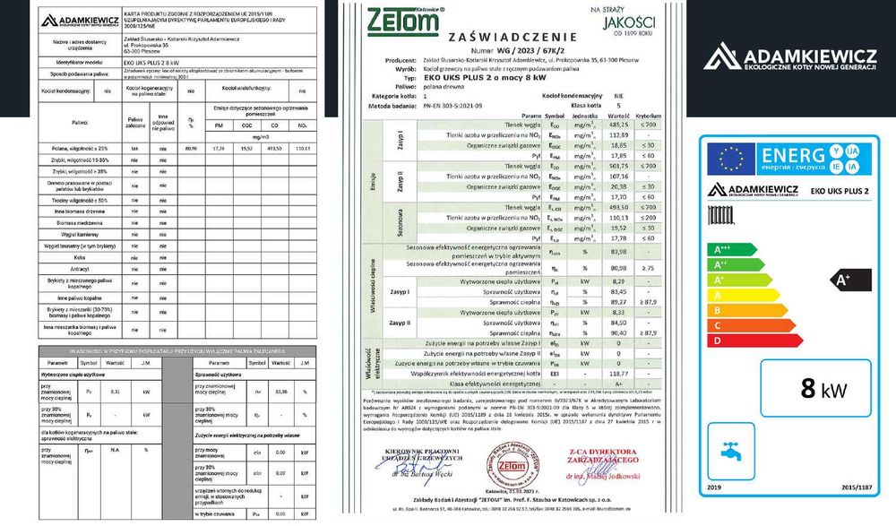 Kocioł piec na drewno zgazowujący 5 KLASA Pleszew DOTACJA RATY