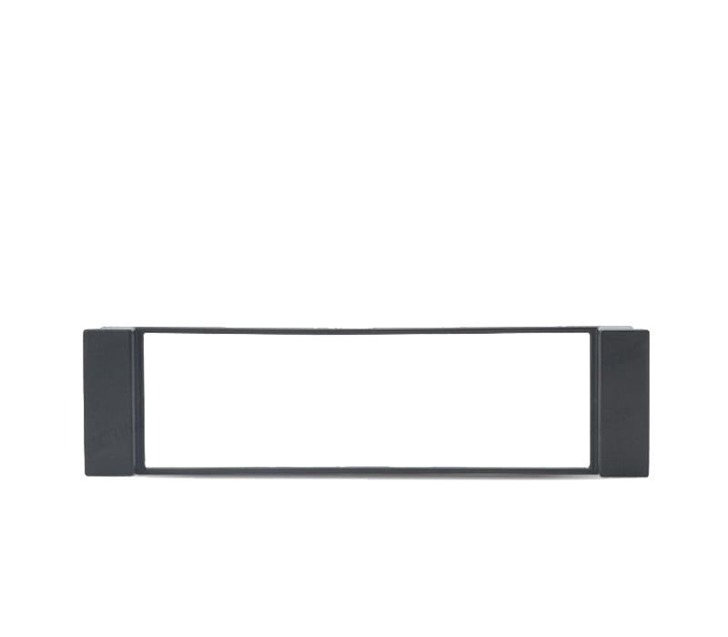 MOLDURA ADAPTADOR PRETO PARA RADIO 1-DIN PARA AUDI A3 8L A6 4B SEAT LEON TOLEDO FIAT SCUDO