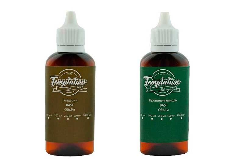 Глицерин, пропиленгликоль