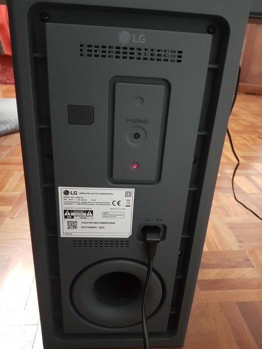 Soundbar LG barra de som subwoofer coluna Dolby Atmos NOVA