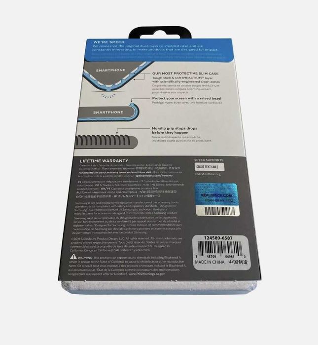 Фирменный оригинальный чехол Speck Presidio Grip Samsung S10 SM-G973