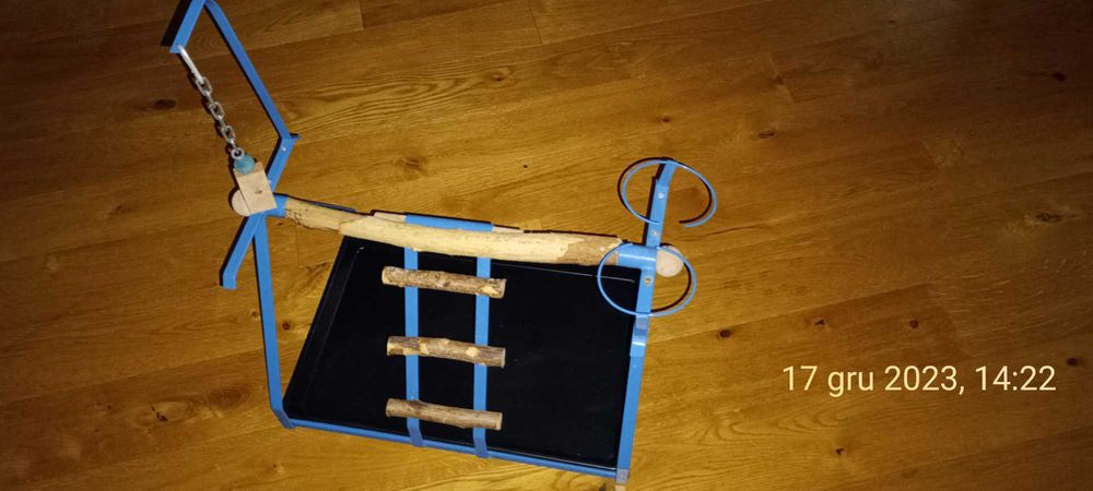 Stojak plac zabaw dla papug