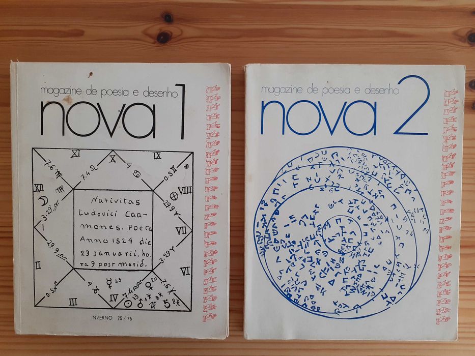 Nova 1 e 2 Magazine de Poesia e Desenho