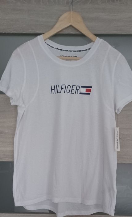 Biała koszulka Tommy Hilfiger