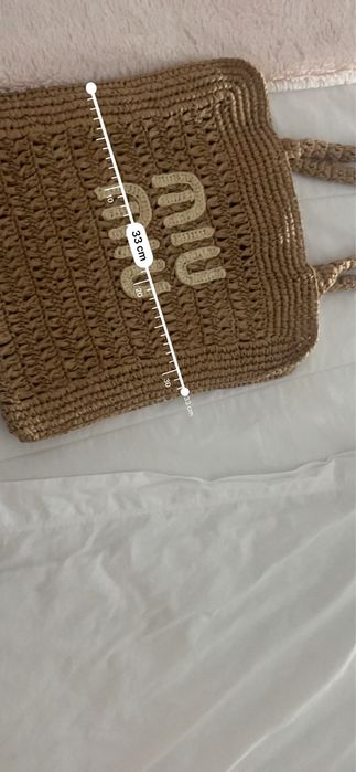 Bolsa praia Miu Miu