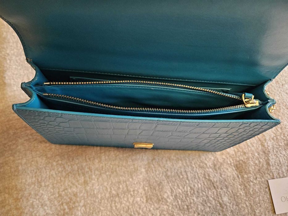 Pinko Love Bag torebka niebieska błękitna
