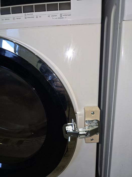 Máquina de secar roupa sem porta