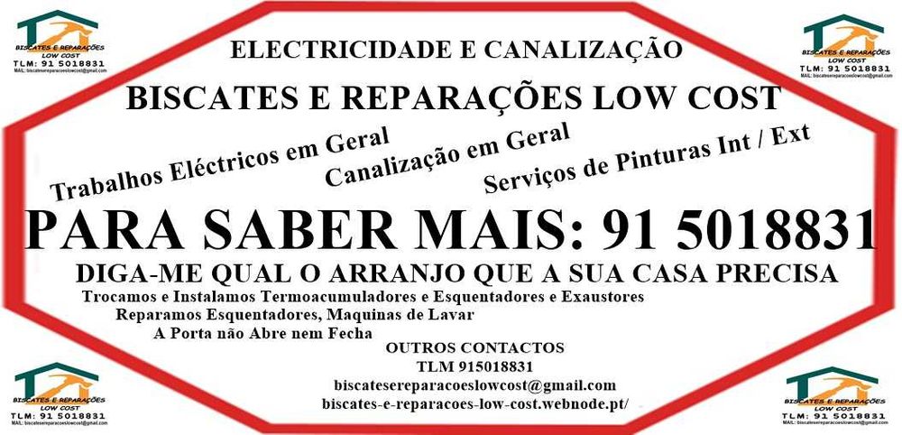 Biscates e Reparações ao Domicilio