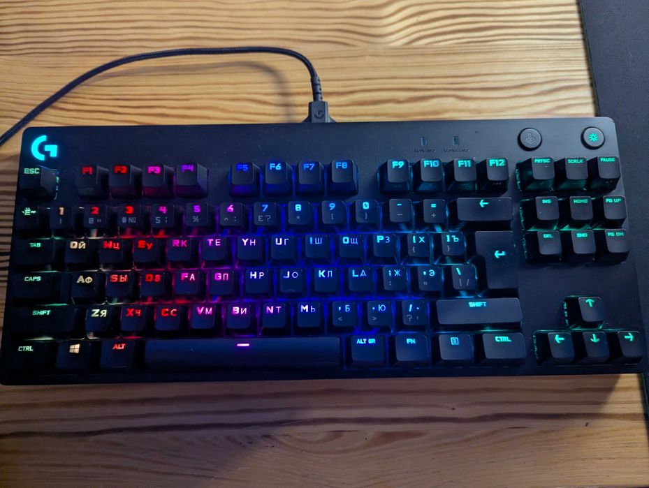 Клавіатура Logitech G PRO Mechanical G Black USB