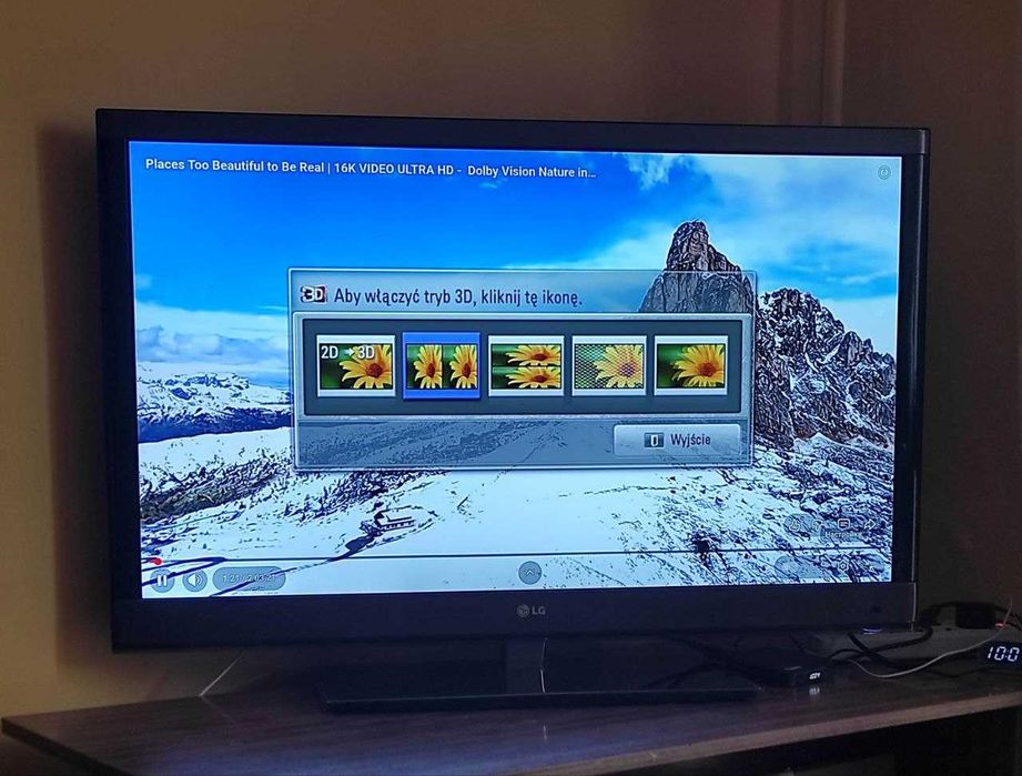Telewizor LED Cinema 3D Smart TV 42LW570S z pilotem i okularami 3D FHD