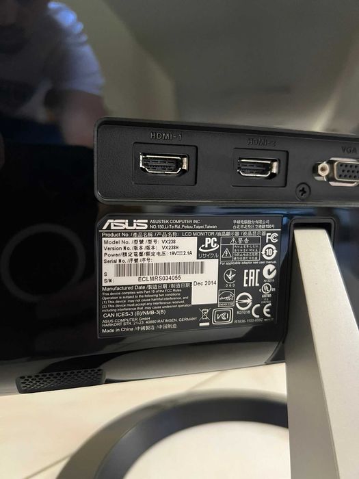 Monitor ASUS VX238H Full HD | Em ótimo estado