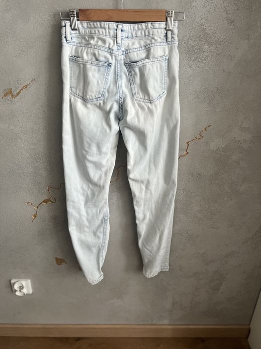 Jeansy spodnie dżinsy efekt sprania Acne Studios XS