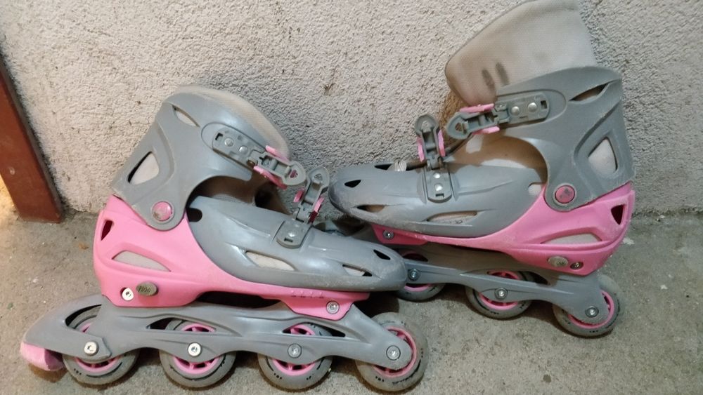 Patins Inline infantis tamanho ajustável