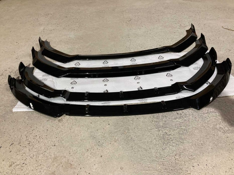 Губа переднего бампера Audi A3 8V 2016-2020год.