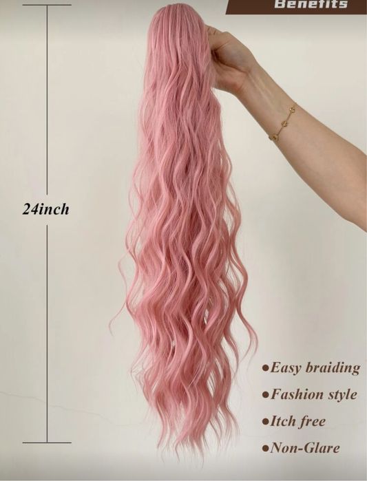 Kucyk przedłużane włosy