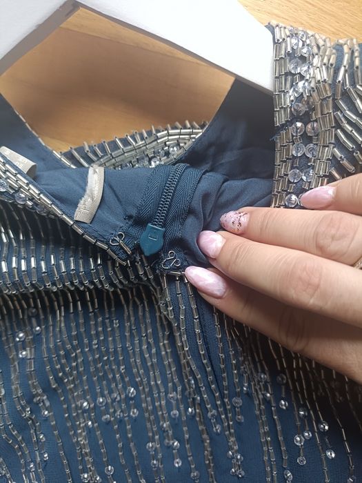 Suknia wieczorowa maxi ASOS 40/L