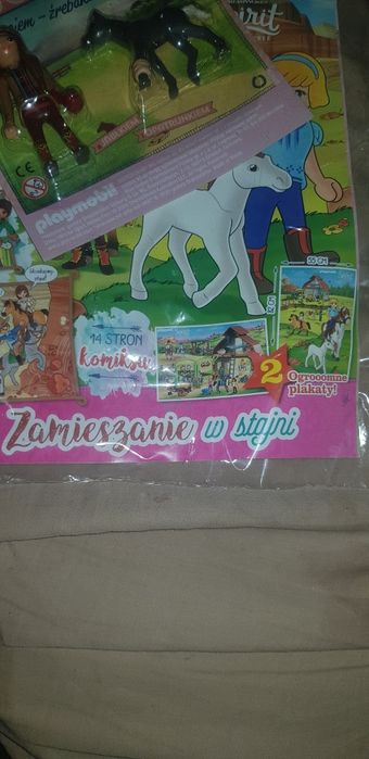 Playmobil spirit komiks z figurkami