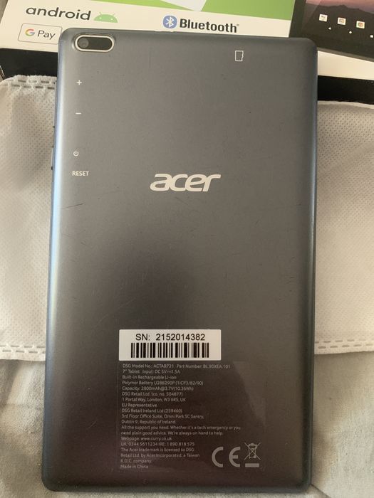 Планшет ACER найліпший друг