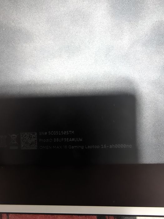 Hp 16 RTX 5080 16 GB з зарядкою