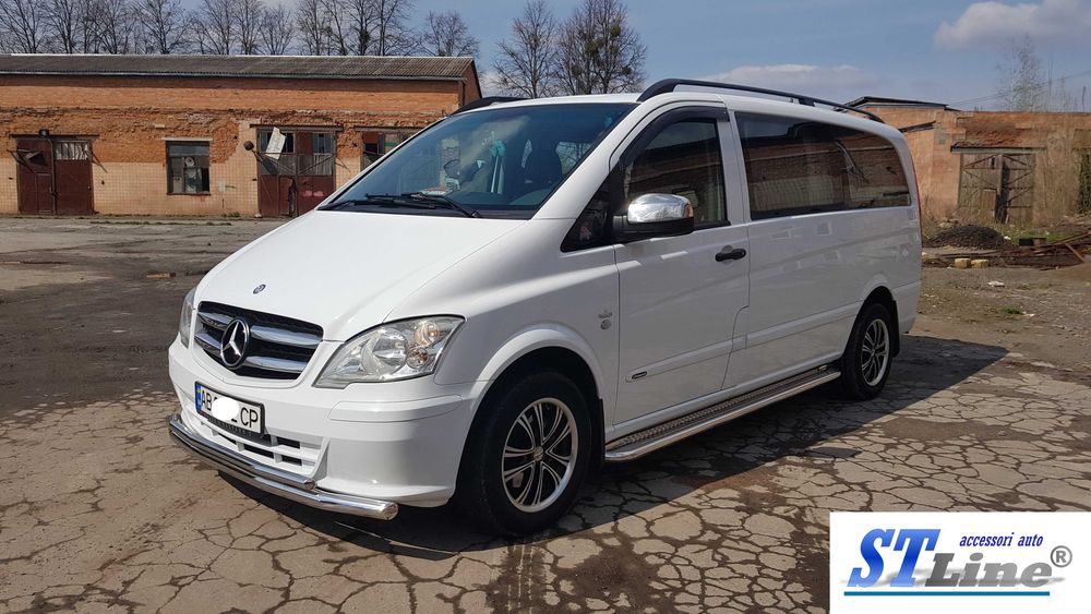 ТОП! Боковые Подножки Пороги Площадки Дуги Трубы Т4 Т5 Вито Рено Опель