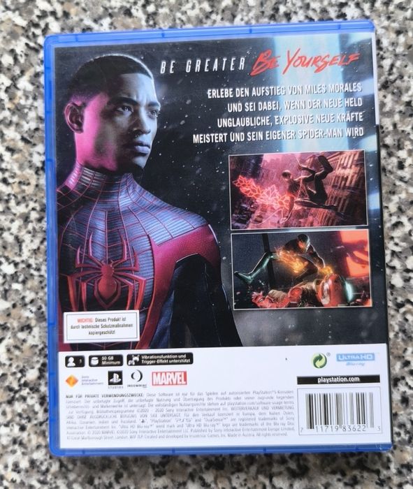 Spiderman Miles Morales PlayStation 5