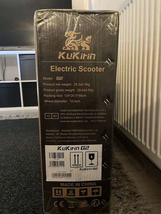 *NOWA*Hulajnoga elektryczna kukirin G2