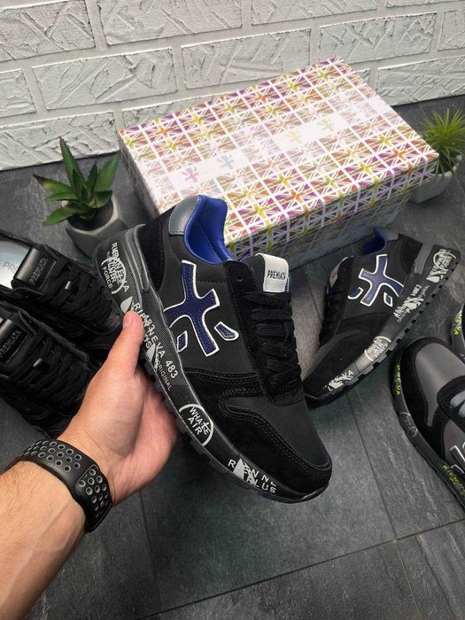 ПРЕМИАТА! 45 (29 см.) PREMIATA MICK премиата мик черные синие