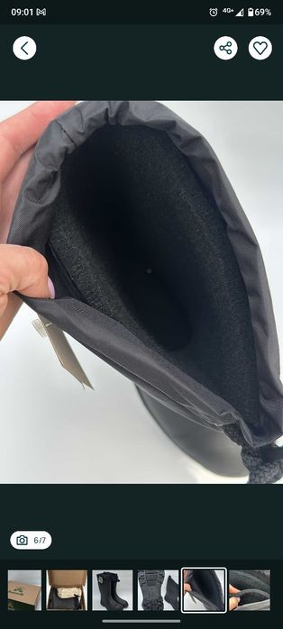 гумові чоботи Камік в стані нових