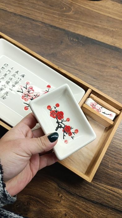 Набір для суші Сервіз для суші з сакурою