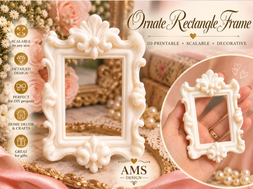 Quadro ornado para AMS Design