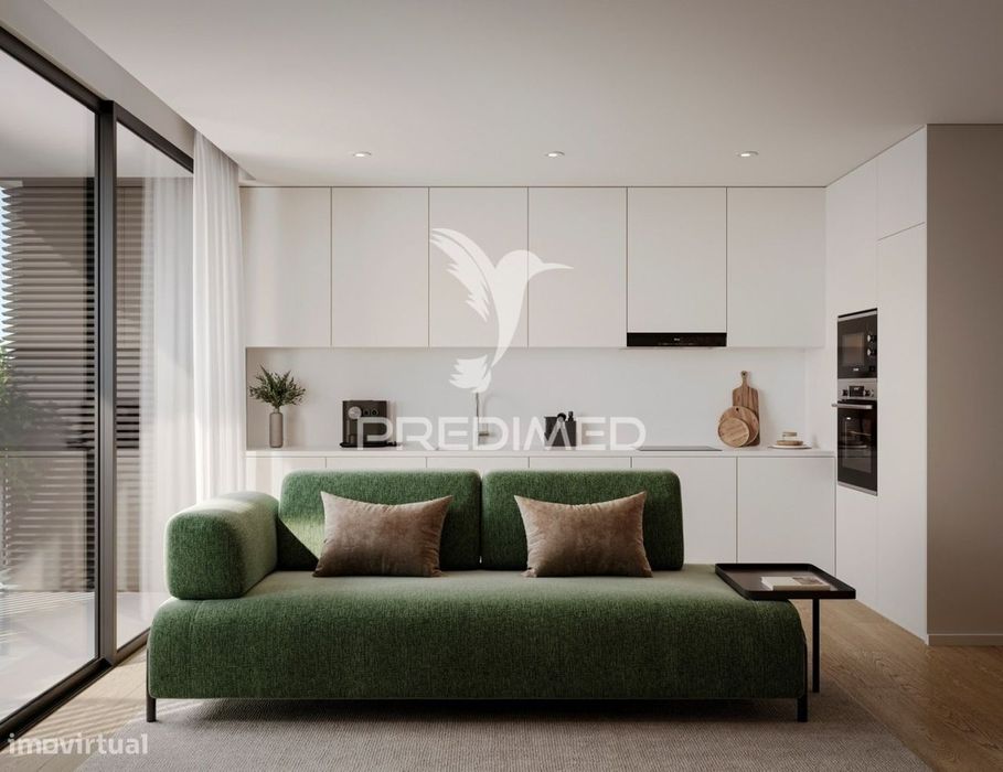 Apartamento T2 com terraço no Oporto Plaza