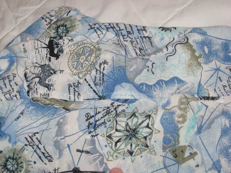 Koszula hawajska hawajka lekka na lato pustynia samochód wielbłąd duża