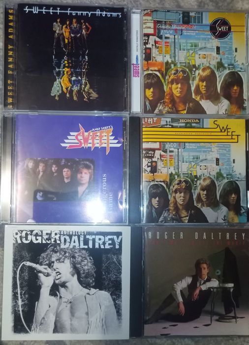Tony Carey.Dire Straits. John ILLSLEY. Billy IDOL. Sweet.Фірмові CD.