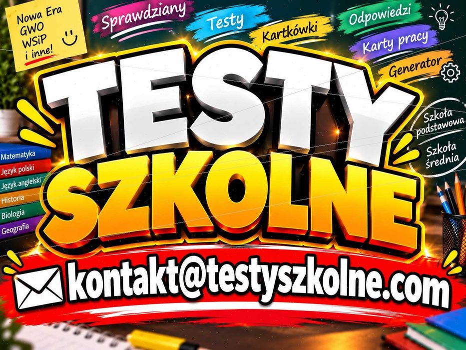 Te.sty klasa7,8,5,6,4 Nowa Era_Sprawdziany_WczorajiDzis_GWO_WSIP