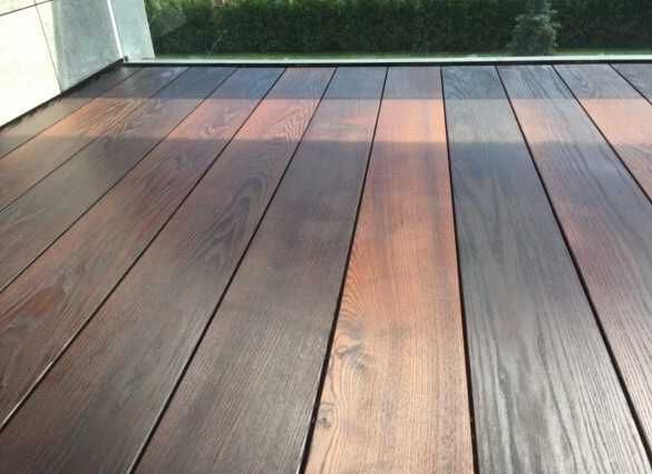 Дошка палубна з термоясена