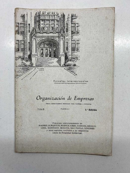 Livro - Organización de Empresas (ctt editorial grátis)