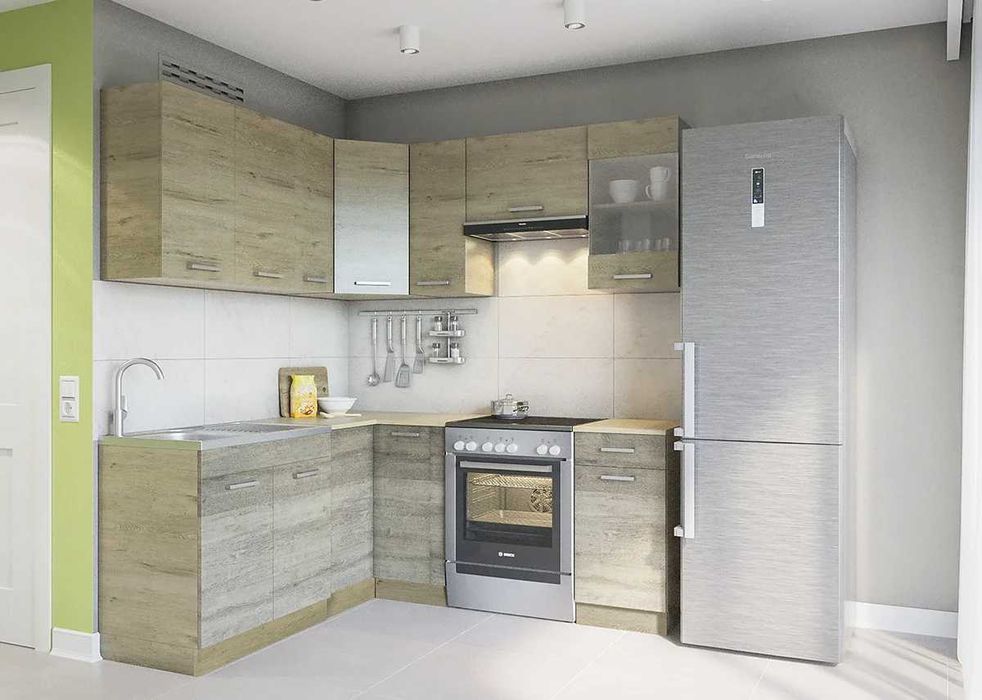 Збірка кухні під ключ Комод, Епіцентр, Леруа, Біла Церква, Viyar, IKEA