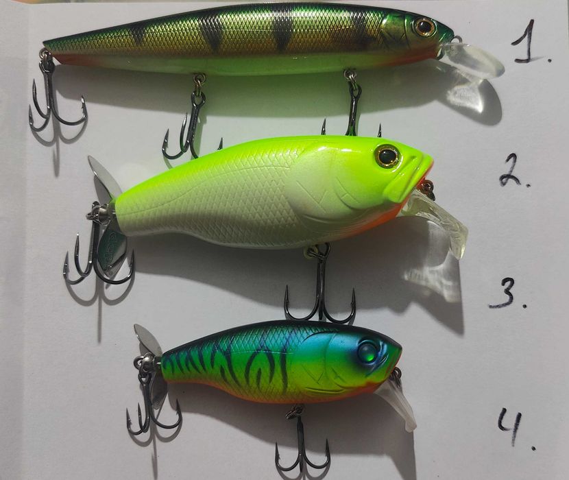 Оригінальні японські воблери DEPS/Daiwa/Evergreen/Nories/Ima/Pazdesign