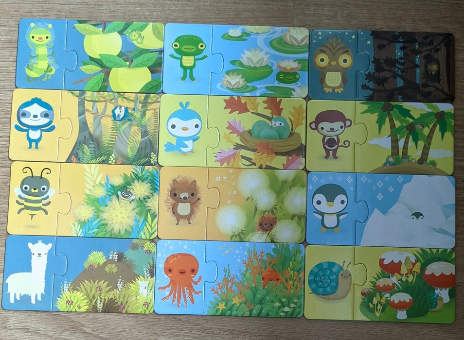 Паазли DJECO 2+ 12 puzzles