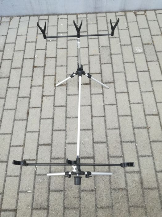 Zestaw wędkarski stanowisko karpiowe rod pod