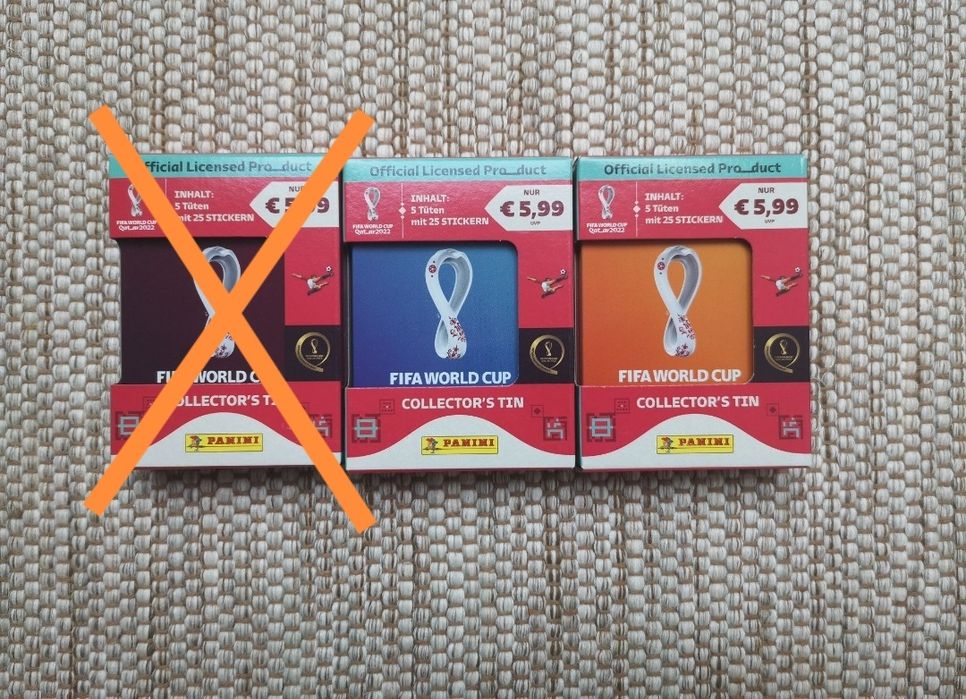 Collector's Tin Selada Mundial 2022