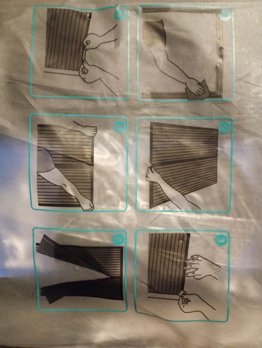 Moskitiera do drzwi balkonowych i wejściowych na magnesy