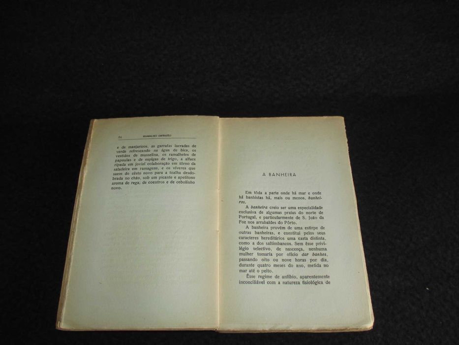 Livro Costumes e perfis Obras Completas de Ramalho Ortigão