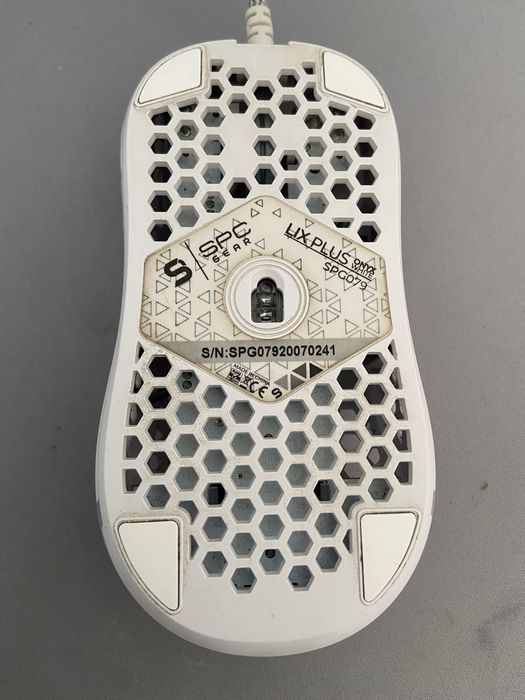 myszka SPC onyx white lix plus