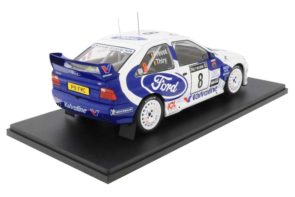 Ixo - WRC - 1/18 Ford Escort WRC B.Thiry #8 3rd RAC Rally 1998