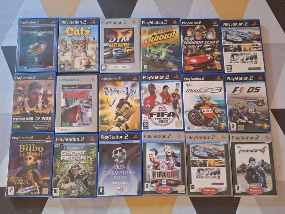Jogos PlayStation 2 e 3