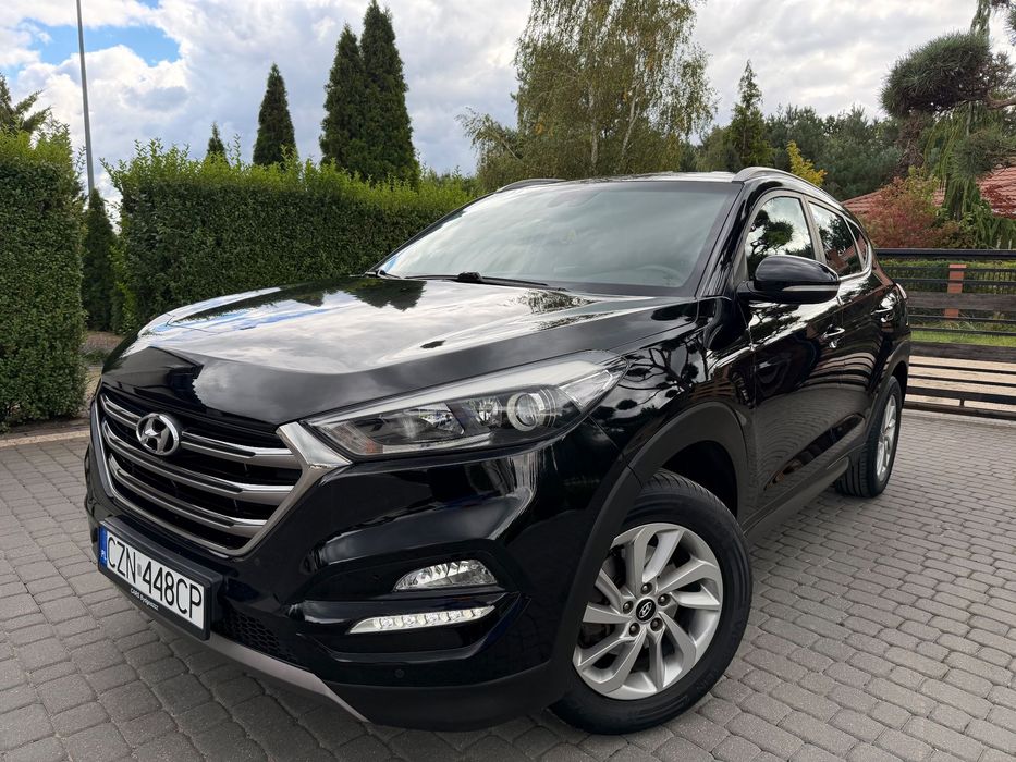 Hyundai Tucson 1.6Benzyna/Kamerka Cofania/Hak/Niski Przebieg